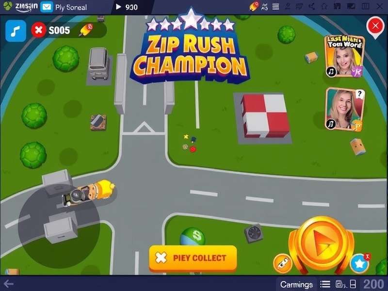 Zip Rush Champion Gameplay